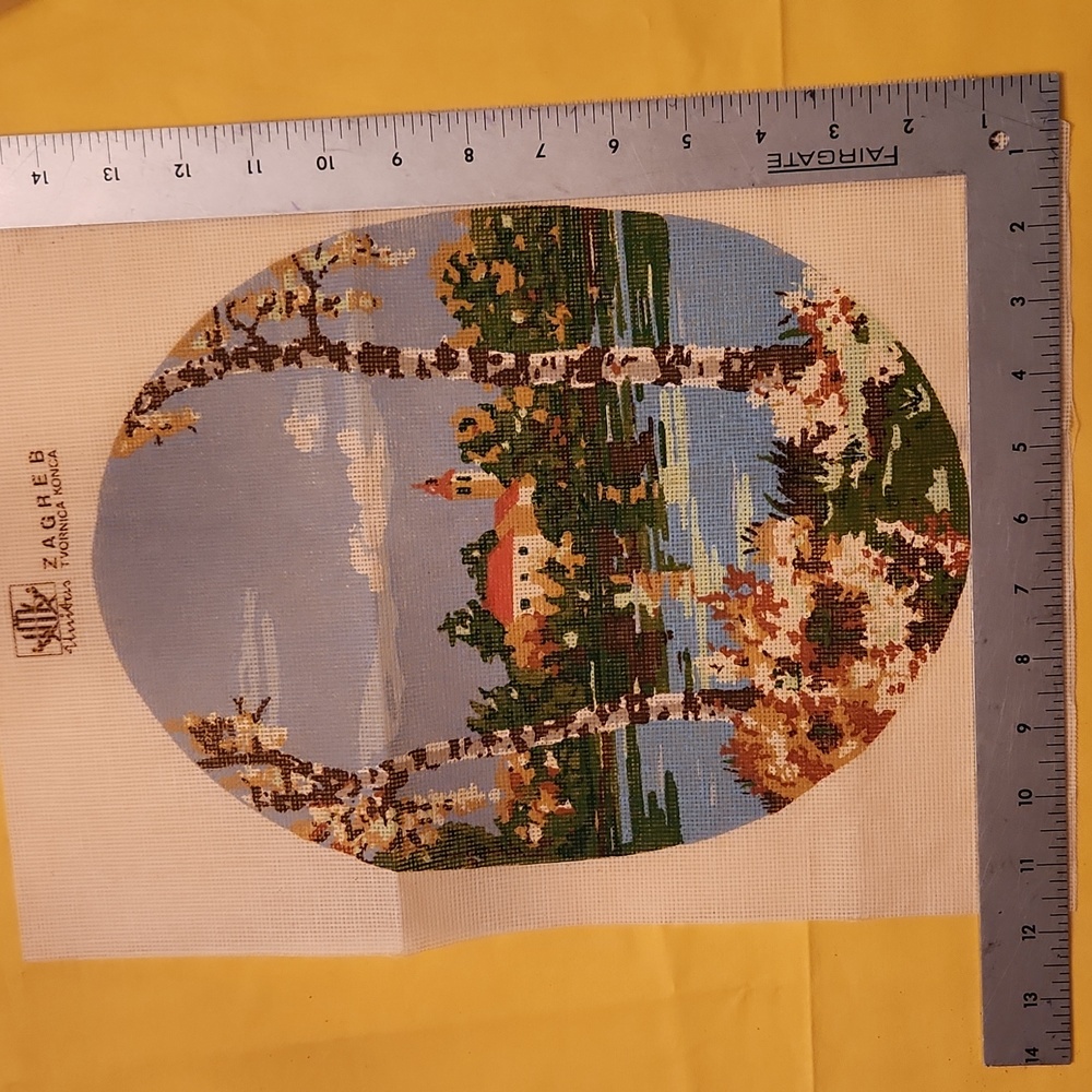 Vintage needlepoint kit - Picture 2 of 3